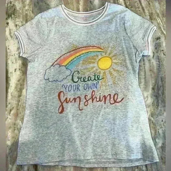 Girls MATILDA JANE ‘Create your own Sunshine’ top. Size 16 - Picture 2 of 5